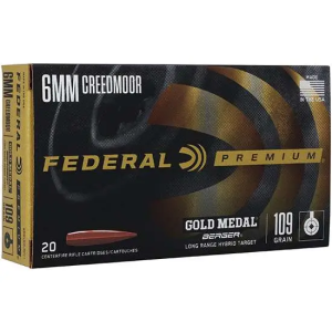 Federal Gold Medal Creedmoor Long Range Hybrid Target Ammo