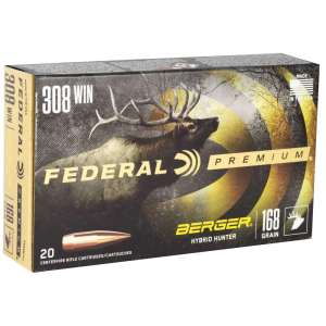 Federal Premium Berger Hybrid Hunter Ammo