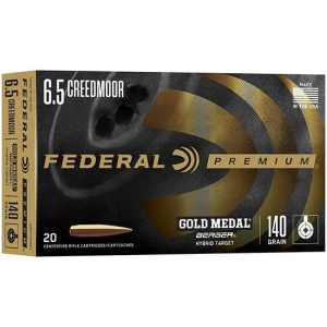 Federal Premium Gold Medal Berger Hybrid Target Ammo