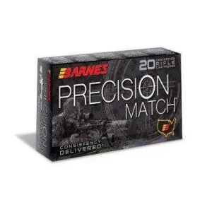 BARNES Bullets 30742 Precision Match 260 Rem 140 Gr Open Tip Match Boat Tail 20 Bx/ 10 Cs