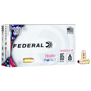 Federal Train Rotect JHP +P Ammo