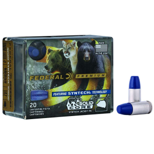 Federal Premium Luger Solid Core Synthetic Flat Nose Ammo