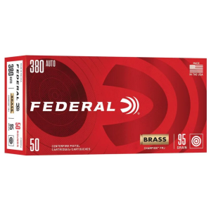 Federal Champion Training Brass FMJ Ammo