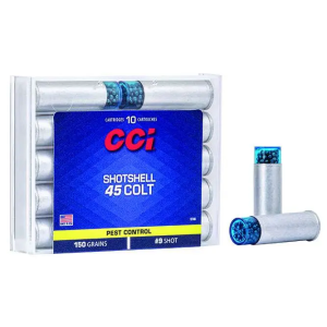 CCI 3746 45 Colt (lc) Shotshell #9 Shot 10 Bx/ 20 Cs