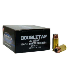 40 S&W Ammo - Double Tap Bonded Defense Ammo JHP Double Tap Bonded Defense JHP Ammo