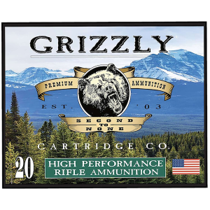 Grizzly Ammo GC357S3 357Sig 125gr Full Metal Jacket Flat Point 20 Per Box/10 Case