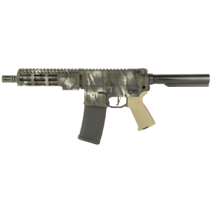SAN TAN TACTICAL STT-15 AMBI PISTOL HGA 223 WYLDE 7.5 IN BBL TIGER STRIPE CERAKOTE 1/30RD MAG