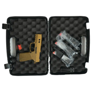 SIG P365 XMACRO TACOPS 9MM 37 Brl  4 17rd Steel Mags2 Tone Brown