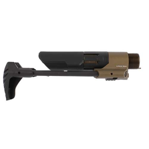 Strike VIPERPDWFD PDW Stock Viper Black Synthetic with Flat Dark Earth