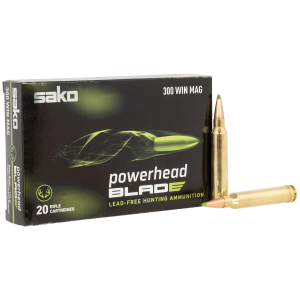 SAKO Jas-phb300wm/170b 300win 170g Pwr Blde 20/10