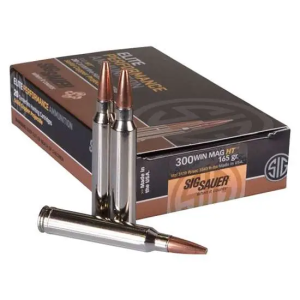 Sig Sauer AMMO, 300 WIN MAG, 165GR, ELITE SERIES COPPER, BOX/20, SOLID COPPER PROJECTILE - $42.00 at BattleHawk Armory