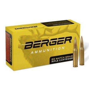 BERGER Bullets 60010 Tactical 308 Win 175 Gr Open Tip Match (otm) 20 Bx/ 10 Cs