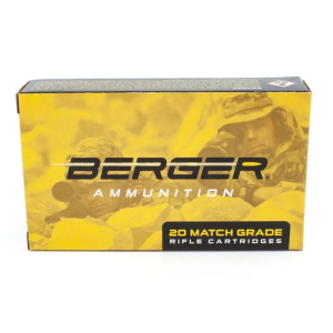 Berger Tactical Hybrid Open Tip Match Ammo