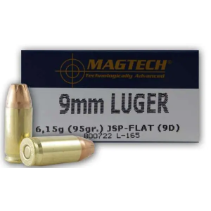 Magtech RangeTraining Luger JSP Ammo