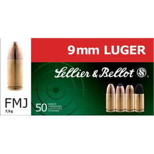 Sellier & Bellot Luger JHP Ammo