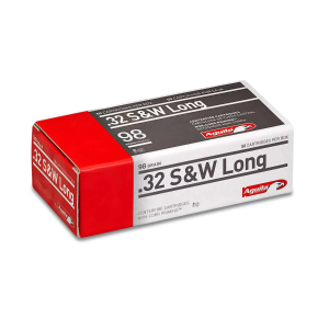 Aguila 1E322340 Pistol  32 S&W Long 98 gr Lead Round Nose (LRN) 50 Bx/ 20 Cs