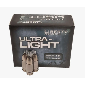 Liberty Ultra-Light Luger Copper HP +P Ammo