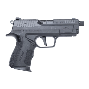 Retay RXP22 22 LR 13rd 4 Threaded Barrel Optic Ready Fiber Optic Black Pistol
