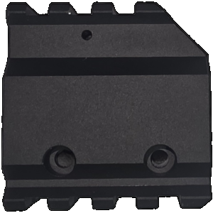F-1 Firearms Same-Plane Gas Block, .750 Diameter, Picatinny 1/2 Over Barrel
