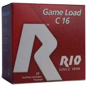 Rio Ammunition Game Load 16 GA Shotshell 2 3/4 in 1 oz 7.5 1300 FP