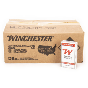 WINCHESTER Ammo Usa 223 Rem 55 Gr Fmj Target & Practice Ammunition 1000rd Case