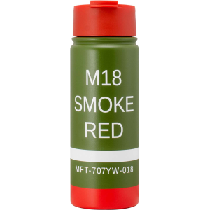 M18 Red Smoke 16oz Flip Top Tumbler