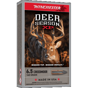 6.5mm Creedmoor Ammo - Winchester Deer Season XP Winchester Deer Season XP Ammo