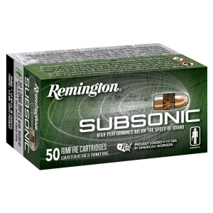 Remington Silencer Subsonic HP Ammo