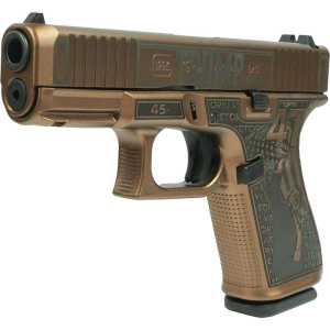 GLOCK G19 GEN5 9MM FXD WFRONT SERRATIONS 15RD Trump 47th Victory