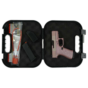 GLOCK 43X 9MM WFRONT RAILS ENGRVD FRAME  SLIDE GLOCK  ROSES