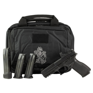 Springfield Armory Echelon 2025 GearUp Bundle 9mm 45 Barrel 5 Magazines Manual Safety Viridian RFX11 Black Pistol