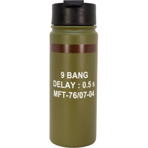 9 Bang 16oz Flip Top Tum bler