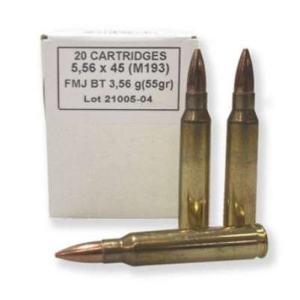 GO 556NATO M193 55GR FMJ 20/1000