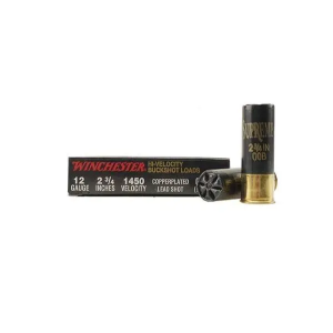 Winchester Super-X High Velocity Copper Plated Buck Ammo