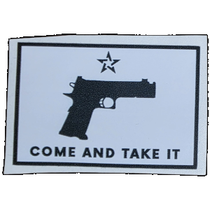 Staccato XC Come and Take It Sticker - Battlehawk Armory
