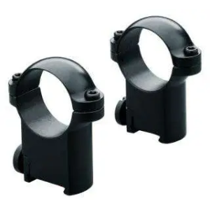 Leupold 54409 Ringmount Rings  Sako 1 Medium Black Matte