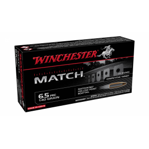 Winchester Ammo Match 6.5 PRC 140 gr Sierra MatchKing BTHP (SMBTHP) 20rds