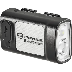 STREAMLIGHT SL-SIDESADDLE USB HARD HAT & HAT MOUNT KIT BLACK