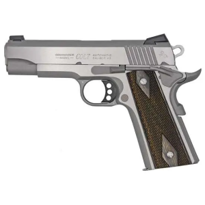 Colt Mfg O4040XE  Combat Commander  45 ACP Single 4.25 Stainless Steel Frame Stainless Slide