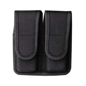 DOUBLE MAG POUCH BLK SZ1 HOOK-LOOP