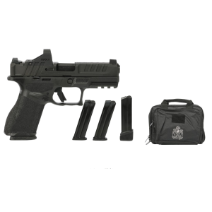 Springfield Echelon 9mm 4 Barrel 115rd and 317rd Magazines Viridian RFX11 Green Dot Black Pistol