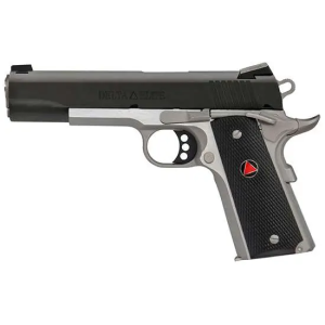 Colt Mfg O2020XETT 1911 Delta Elite 10mm Auto 5 8+1 Stainless Steel Black Black Polymer Delta Medallion Grip