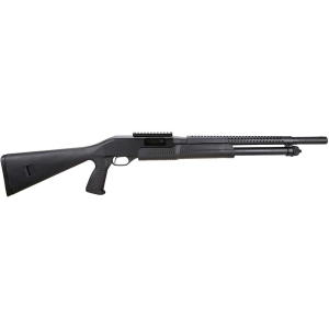 Stevens 19496 320 Security 12 Gauge 1850 51 3 Matte Black Matte Black Fixed wPistol Grip Stock Ambidextrous Hand 1Piece Rail Cylinder Bore