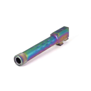 FAXON GLOCK 19 BARREL 9MM FLAME FLUTE THREADED CHAMELEON