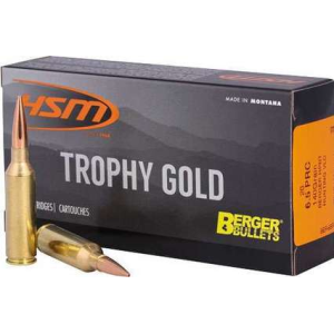6.5 PRC Ammo - HSM Ammo TG Berger Match Hunt VLD HSM TG Berger Match Hunt VLD Ammo