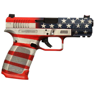 Gforce Arms GFRPX3C9USA Exodus 9mm Luger 15+1 4.02 Black Steel Barrel, USA Cerakote Serrated Steel Slide, USA Cerakote Polymer Frame w/Accessory Rail, Textured Grip