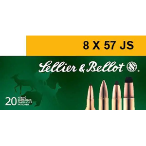 SELLIER & Bellot Sb857jsa Rifle 8x57mm Js 196 Gr Full Metal Jacket (fmj) 20 Bx/ 20 Cs
