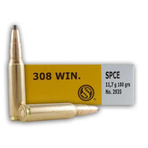 Sellier & Bellot SB300B Rifle 300 Win Mag 180 gr Soft Point Cut-Through Edge (SPCE) 20 Bx/ 20 Cs