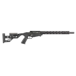 Ruger Precision Rimfire 17 HMR 18 9+1 Black Hard Coat Anodized Adjustable Quick-Fit Precision w/One-Piece Chassis Stock