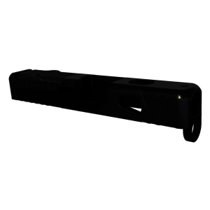 Rival Arms RA10G604A Precision Slide  fits Glock 26 Gen3-4 Docter Cut Black QPQ Case Hardened 17-4 Stainless Steel